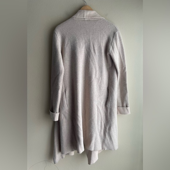 The Cashmere Project Women Long Thick Cardigan Cashmere Sweater Light Pink XS - Picture 8 of 13